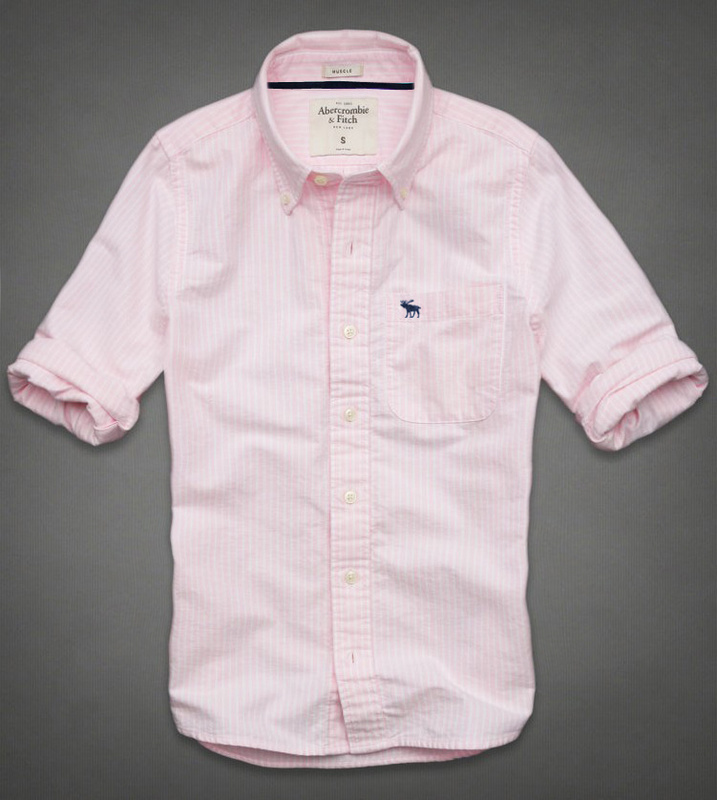 Abercrombie Fitch Hombres Espesar Camisa AF7021